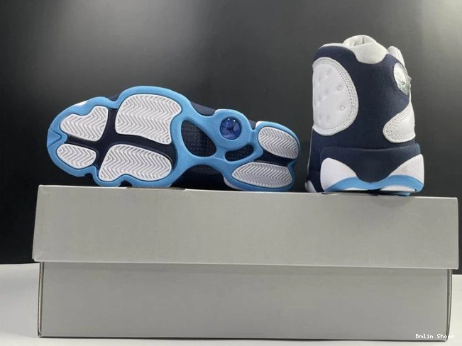 Bmlin 13 Air Jordan Blue 414571-144 Dark Powder 0825